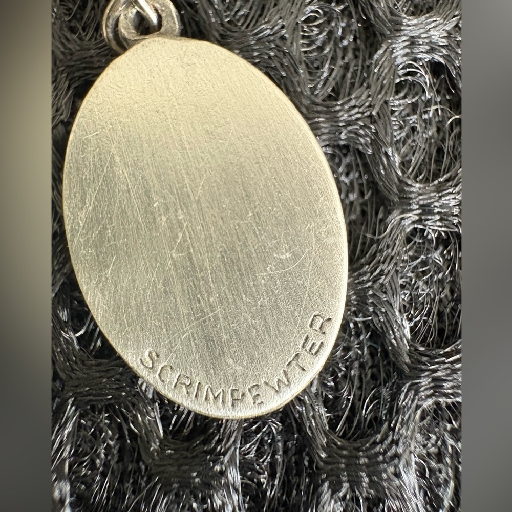 Scrimshaw Pewter Tall Ship Dangle Earrings - Picture 4 of 6